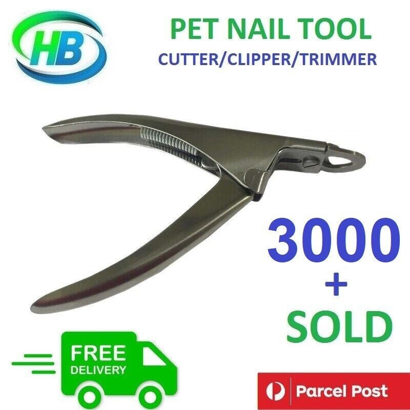 Heavy-Duty Pet Nail Clipper for Cats, Dogs, and Rabbits - Professional Claw and Paw Care Tool