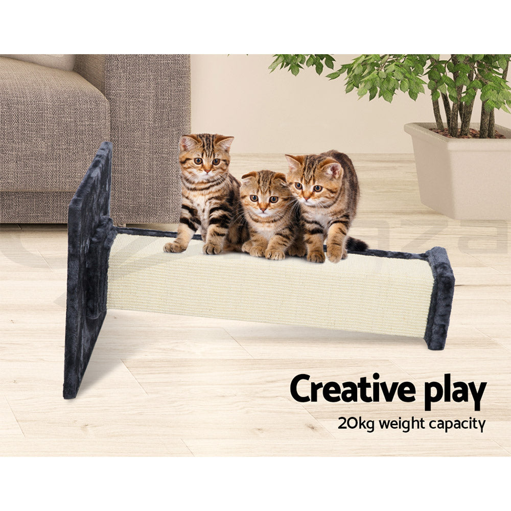 I.Pet Cat Tree Tower Scratching Post Scratcher Wood Condo Bed Toys Play Ladder