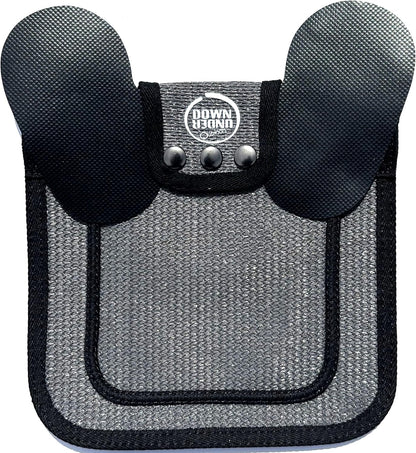 Premium Chicken Saddle, Adjustable Straps to Suit Medium and Large Hens, Poultry Saver, Protector, Apron, Supplies, Products and Equipment, Including Shoulder Cover (Grey Mesh)