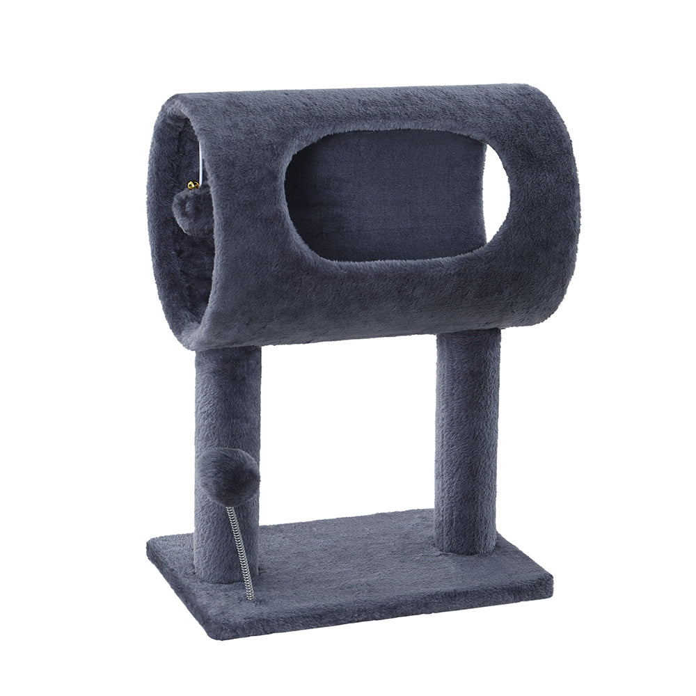 I.Pet Cat Tree Tower Scratching Post Scratcher Wood Condo Bed Toys Play Ladder