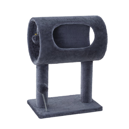 I.Pet Cat Tree Tower Scratching Post Scratcher Wood Condo Bed Toys Play Ladder