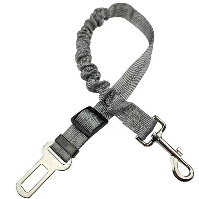 Dog Safety Leash Adjustable Retractable Cushioning Elastic Pet Leash Car Seat Seat Belt Safety Rope Tug Rope