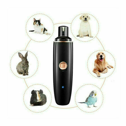 Electric Nail Grinder for Dogs and Cats - Professional Grooming Tool for Claw Care