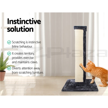I.Pet Cat Tree Tower Scratching Post Scratcher Wood Condo Bed Toys Play Ladder