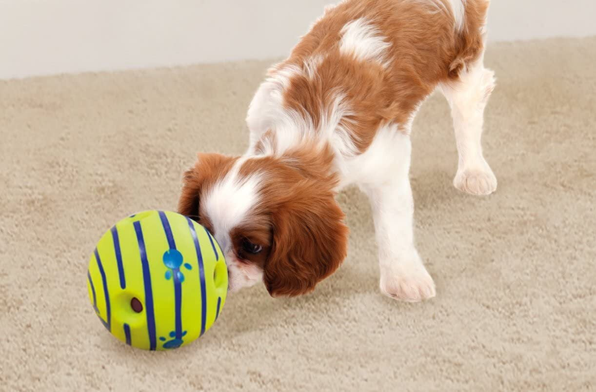 Wobble Wag Giggle Interactive Dog Toy Ball with Engaging Giggle Sounds