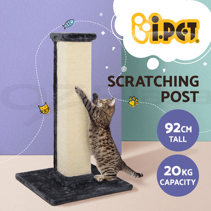 I.Pet Cat Tree Tower Scratching Post Scratcher Wood Condo Bed Toys Play Ladder