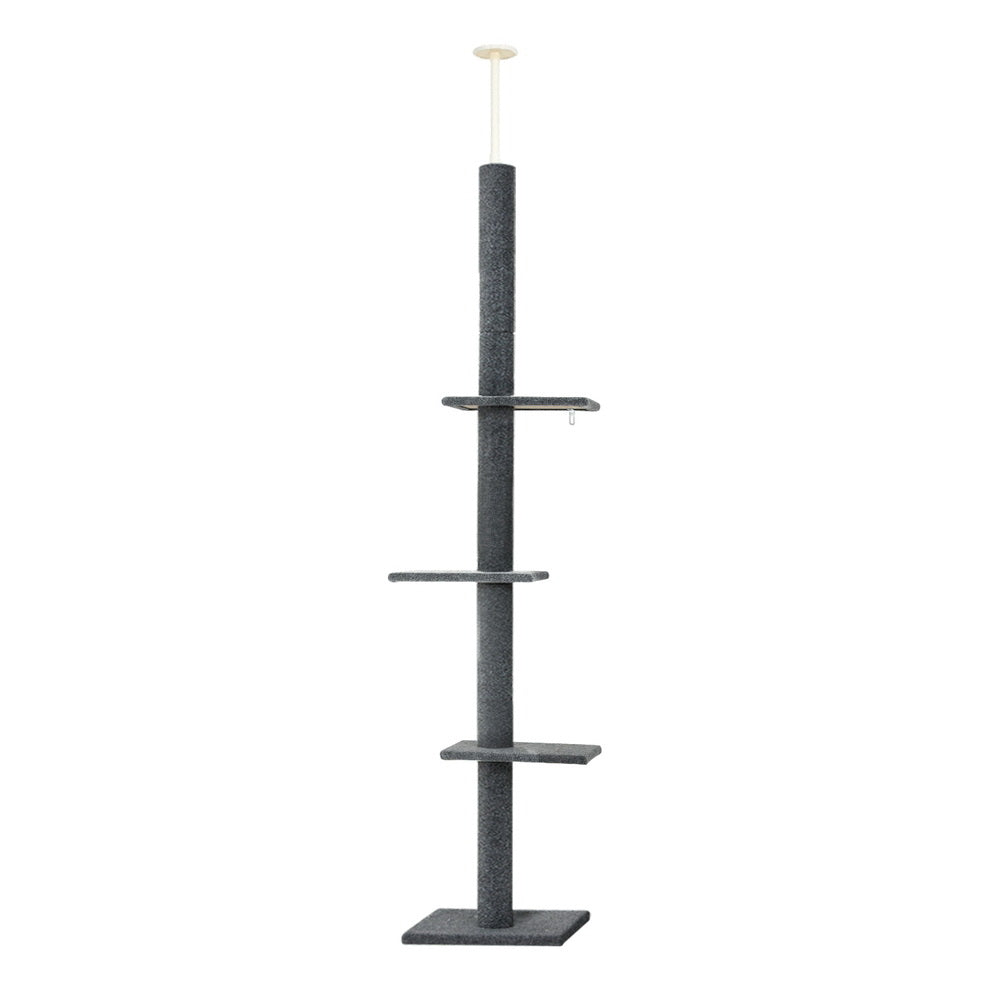 I.Pet Cat Tree Tower Scratching Post Wood Scratcher Condo Toys Trees Bed Large