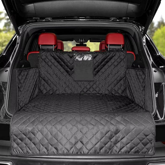 Wear-Resistant Waterproof Dog Carrier and Car Seat Cover for SUVs - Durable and Easy to Install Vehicle Protection Liner