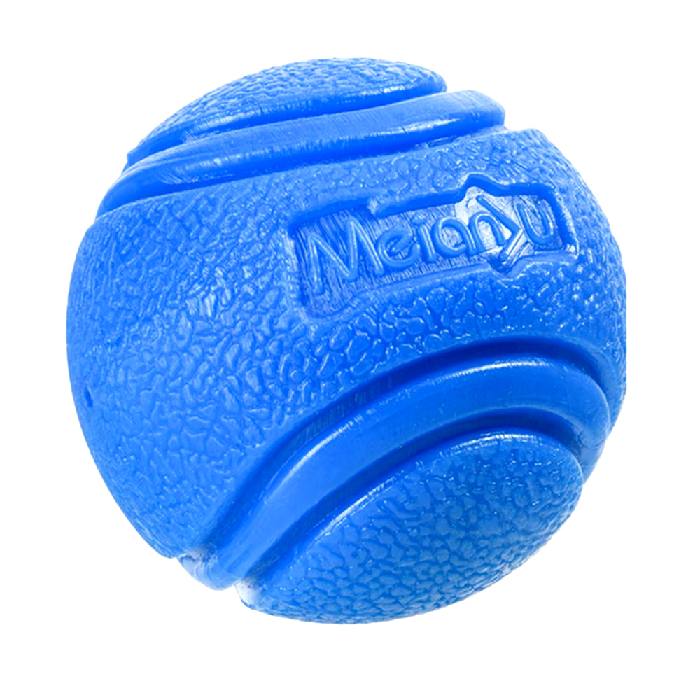 Pet Dog Toys Dog Ball Dog Bouncy Rubber Solid Ball Resistance to Dog Chew Toys Outdoor Throwing and Recovery Training for Dogs