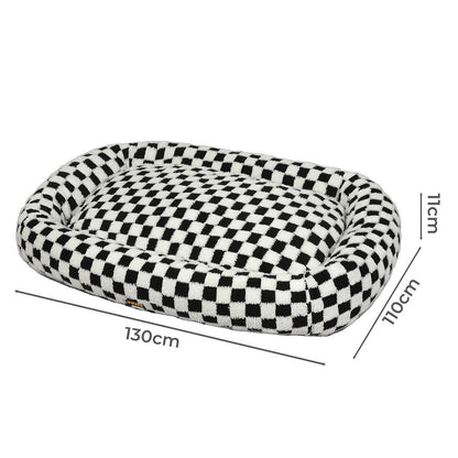 Pawz Dog Bed Calming Pet Plush Bed Soft Washable Bed